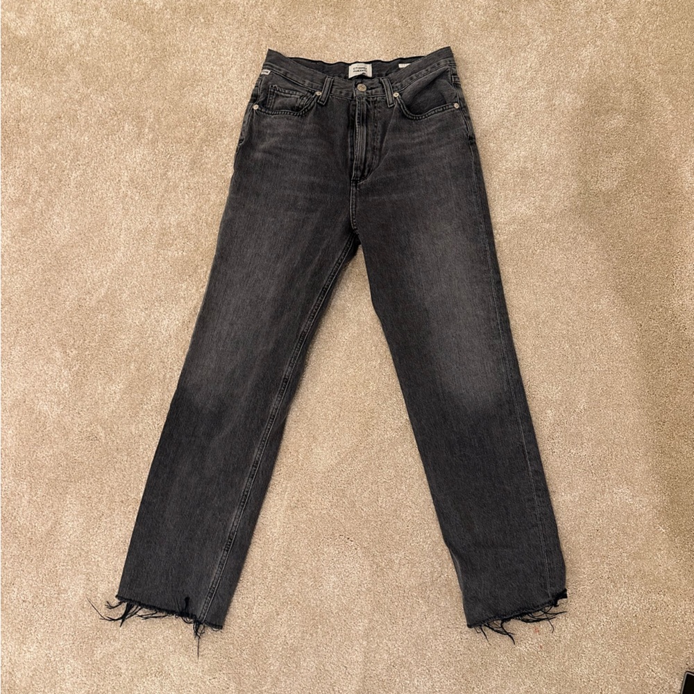 Citizens of Humanity Black high rise jeans